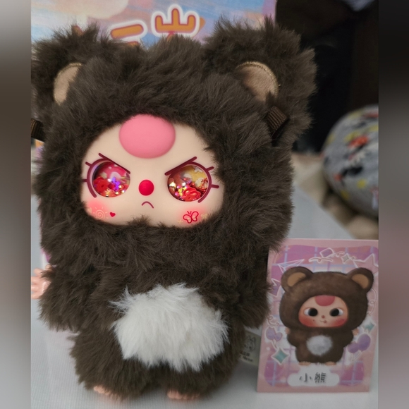 Baby Three De Lovely Series Plush Pendant  "Bear" - Picture 4 of 10